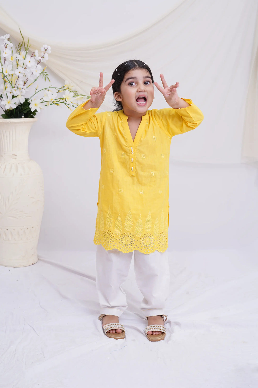 Girls Emb suit 314836-EX-0000001528-YELLOW-GS24-93-GH-15