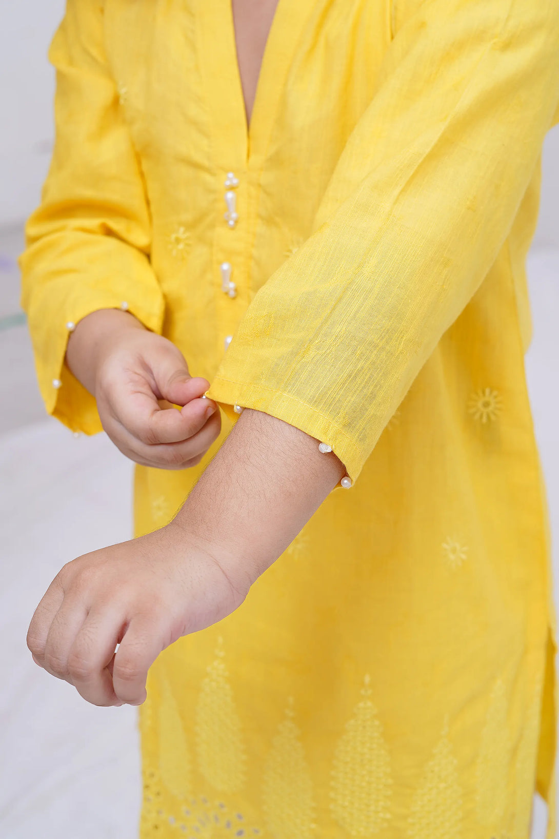 Girls Emb suit 314836-EX-0000001528-YELLOW-GS24-93-GH-15
