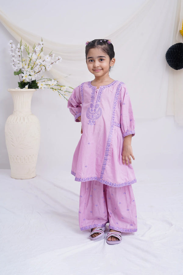 girls emb suit 338629-EX-0000003261-PURPLE-GS24-150-GH-21